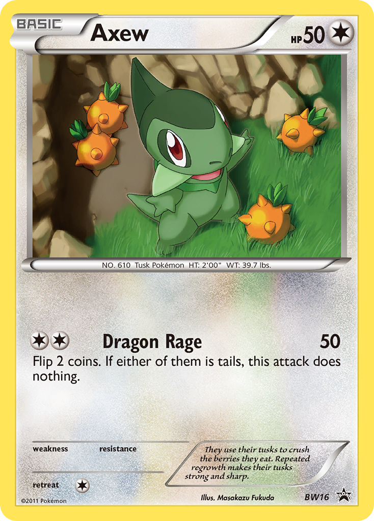Axew (BW16) [Black & White: Black Star Promos] | Good Games North