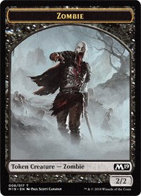 Zombie // Goblin Double-sided Token (Game Night) [Core Set 2019 Tokens] | Good Games North