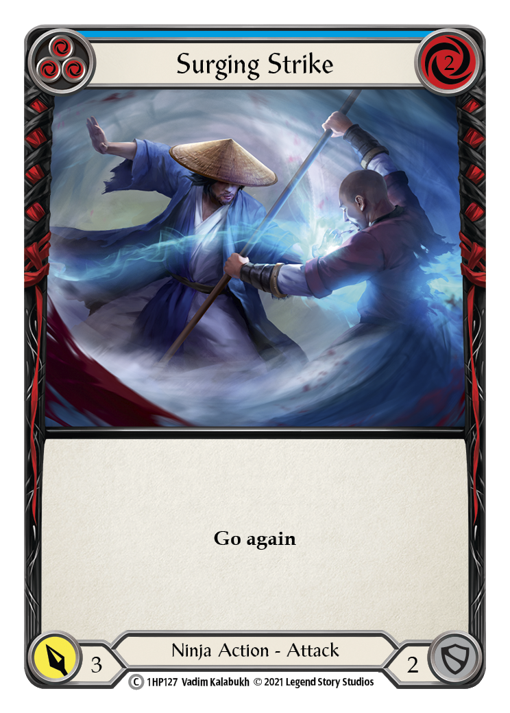 Surging Strike (Blue) [1HP127] | Good Games North