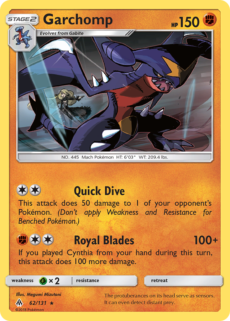 Garchomp (62/131) [Sun & Moon: Forbidden Light] | Good Games North