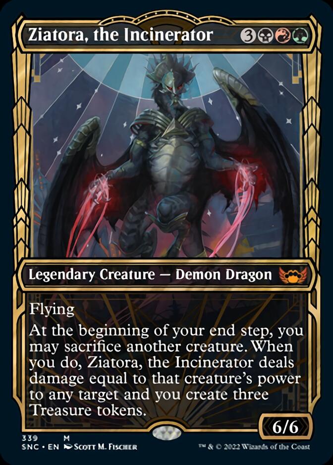 Ziatora, the Incinerator (Showcase Golden Age) [Streets of New Capenna] | Good Games North
