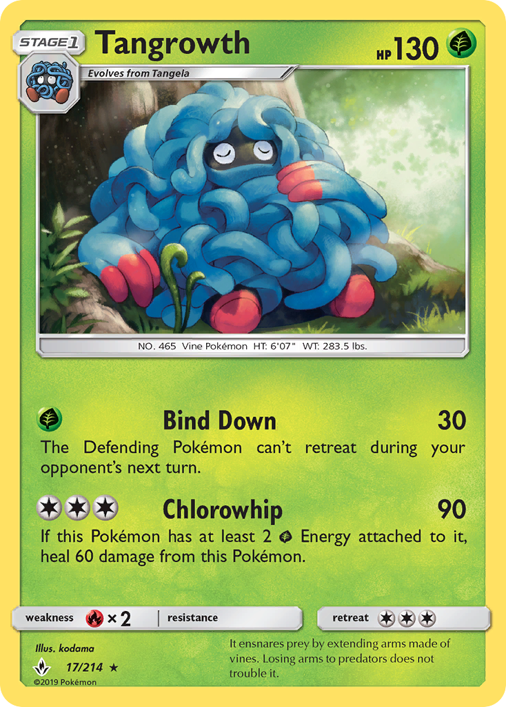Tangrowth (17/214) [Sun & Moon: Unbroken Bonds] | Good Games North