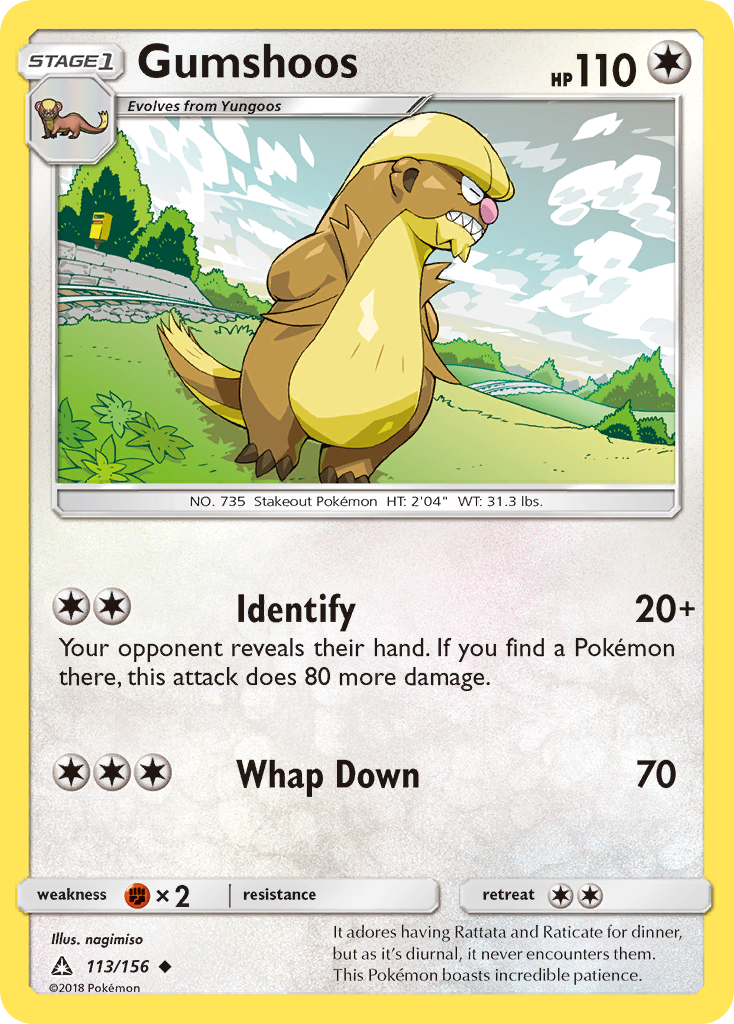 Gumshoos (113/156) [Sun & Moon: Ultra Prism] | Good Games North