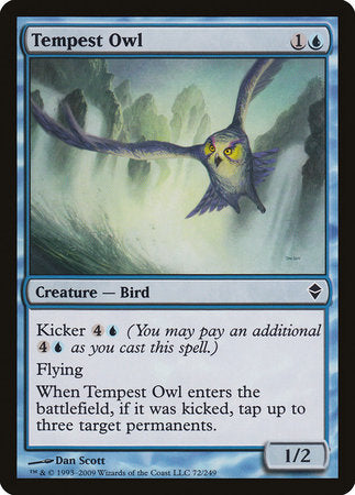 Tempest Owl [Zendikar] | Good Games North