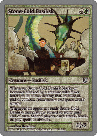 Stone-Cold Basilisk [Unhinged] | Good Games North