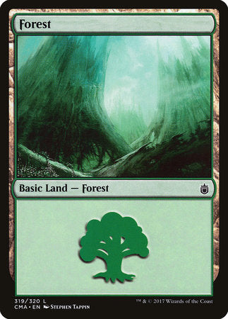 Forest (319) [Commander Anthology] | Good Games North