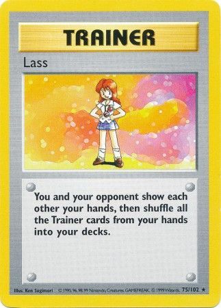 Lass (75/102) [Base Set Shadowless Unlimited] | Good Games North