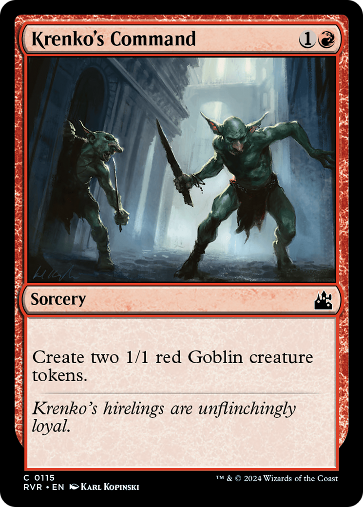Krenko's Command [Ravnica Remastered] | Good Games North
