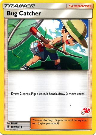 Bug Catcher (189/236) (Charizard Stamp #47) [Battle Academy 2020] | Good Games North