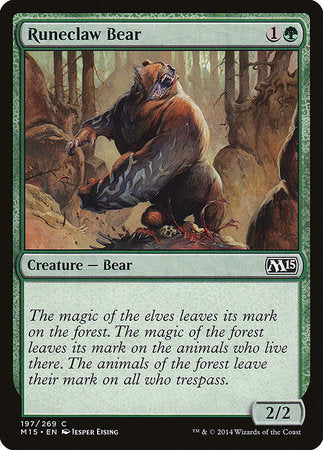 Runeclaw Bear [Magic 2015] | Good Games North