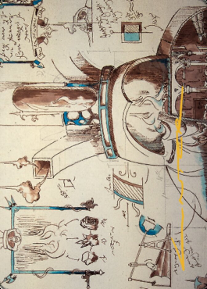 Mystic Forge Art Card (Gold-Stamped Signature) [The Brothers' War Art Series] | Good Games North