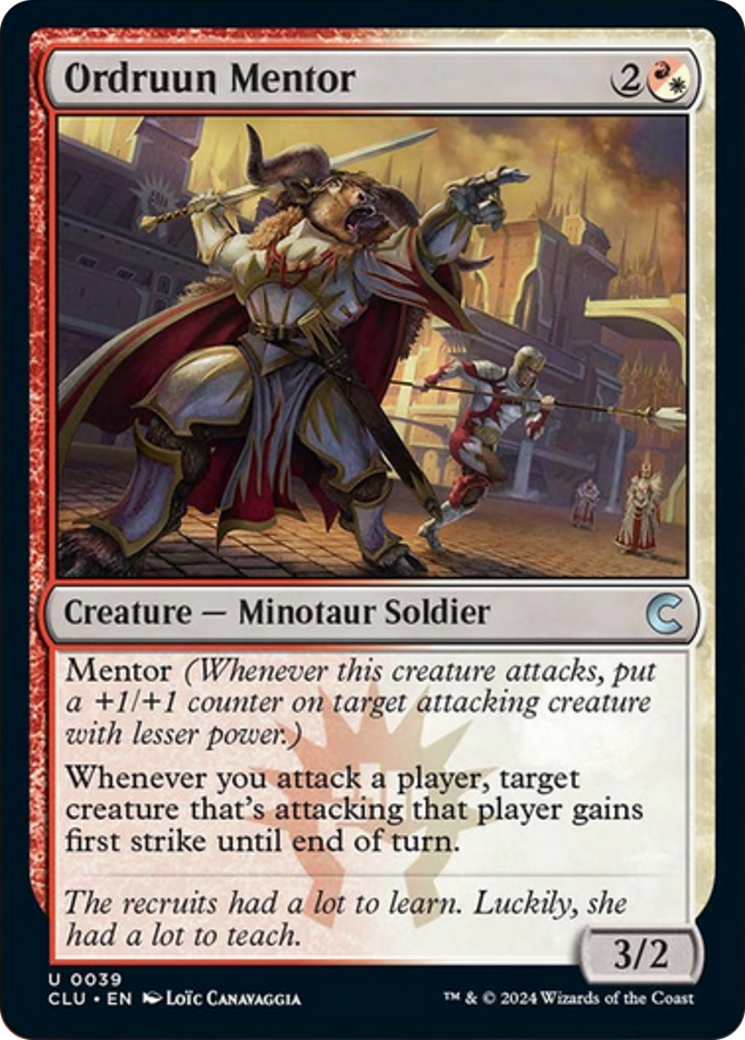 Ordruun Mentor [Ravnica: Clue Edition] | Good Games North