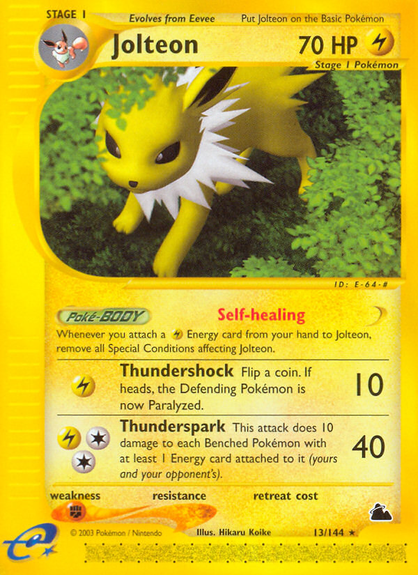 Jolteon (13/144) [Skyridge] | Good Games North