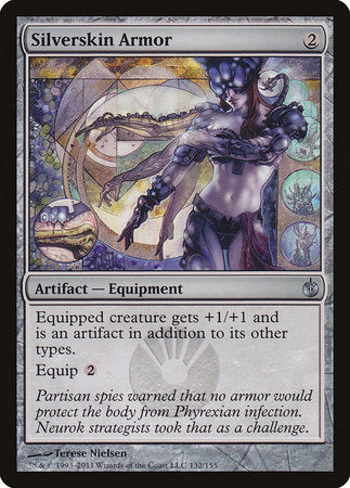 Silverskin Armor [Mirrodin Besieged] | Good Games North
