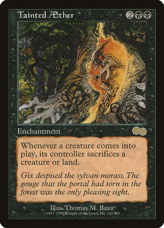 Tainted Aether [Urza's Saga] | Good Games North