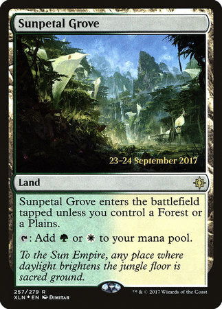 Sunpetal Grove [Ixalan Promos] | Good Games North
