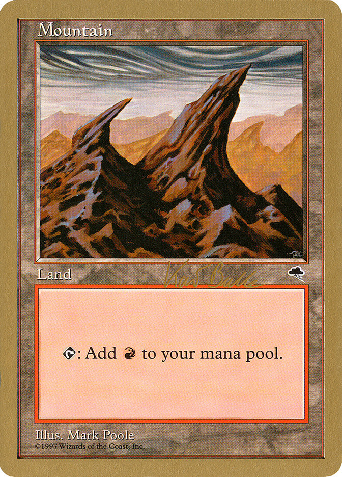 Mountain (kb344) (Kai Budde) [World Championship Decks 1999] | Good Games North