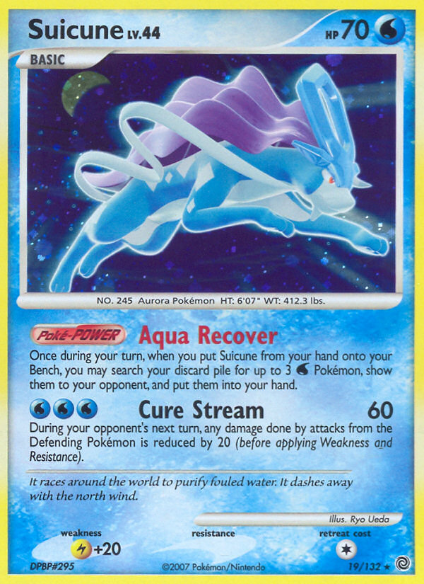 Suicune (19/132) [Diamond & Pearl: Secret Wonders] | Good Games North