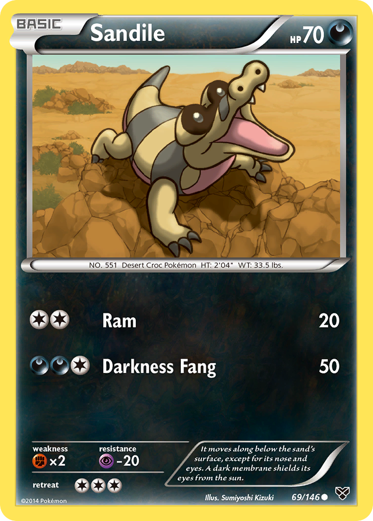 Sandile (69/146) [XY: Base Set] | Good Games North