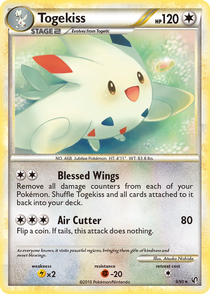Togekiss (9/90) (Theme Deck Exclusive) [HeartGold & SoulSilver: Undaunted] | Good Games North
