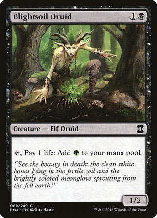 Blightsoil Druid [Eternal Masters] | Good Games North