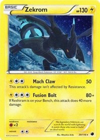 Zekrom (39/116) (Cosmos Holo) [Black & White: Plasma Freeze] | Good Games North