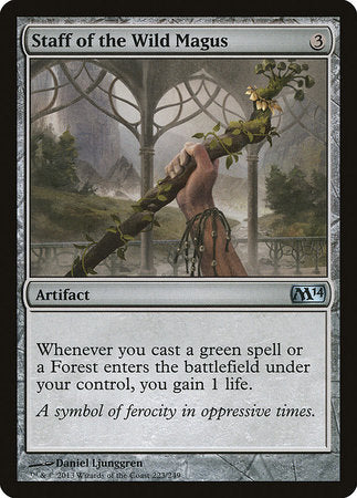 Staff of the Wild Magus [Magic 2014] | Good Games North