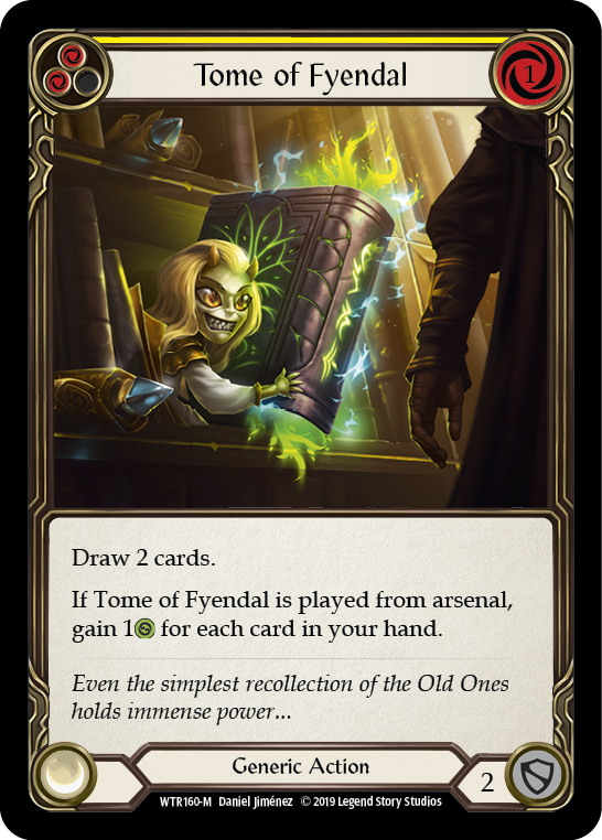 Tome of Fyendal [WTR160-M] Alpha Print Normal | Good Games North