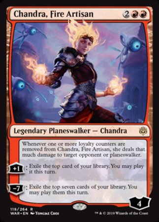 Chandra, Fire Artisan [War of the Spark] | Good Games North