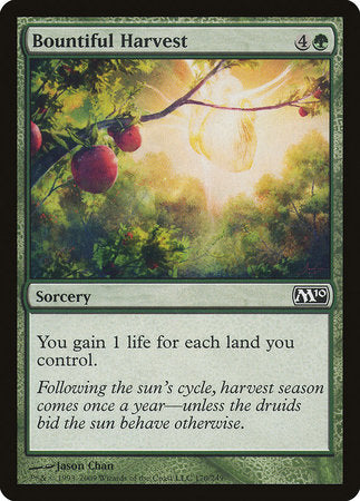 Bountiful Harvest [Magic 2010] | Good Games North