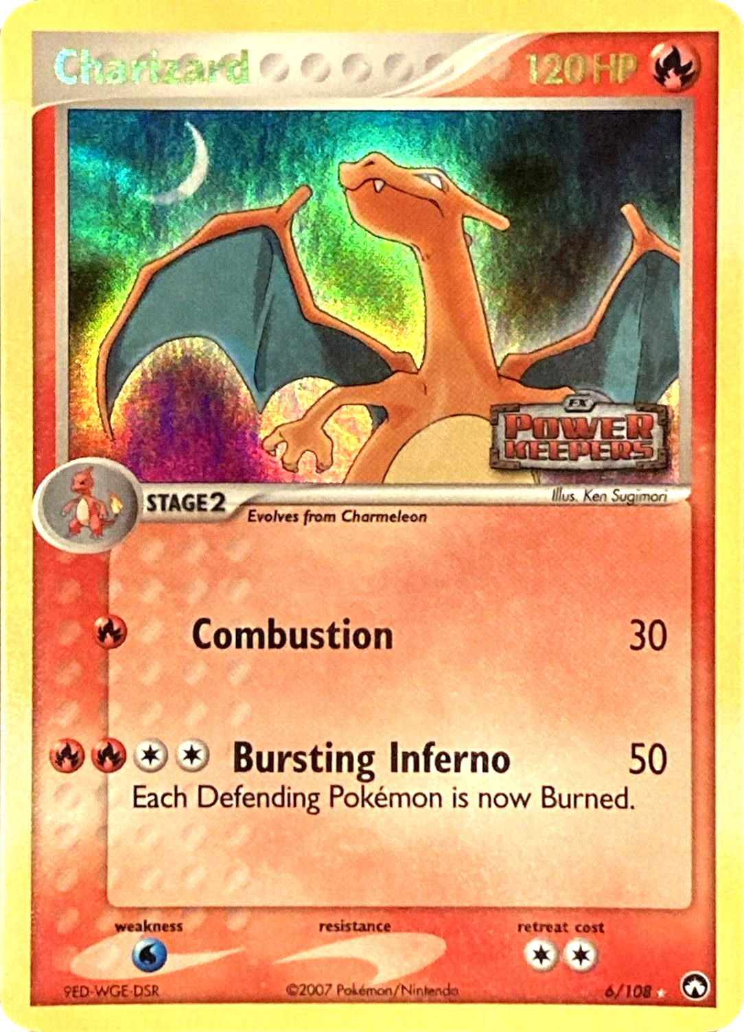 Charizard (6/108) (Stamped) [EX: Power Keepers] | Good Games North