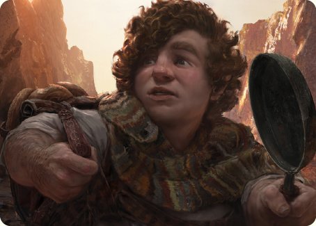 Sam, Loyal Attendant Art Card [The Lord of the Rings: Tales of Middle-earth Art Series] | Good Games North