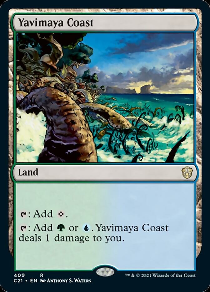 Yavimaya Coast [Commander 2021] | Good Games North