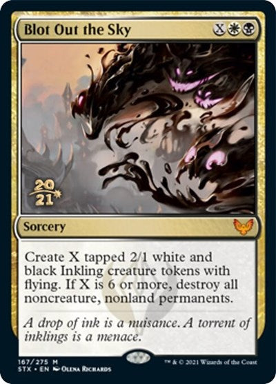 Blot Out the Sky [Strixhaven: School of Mages Prerelease Promos] | Good Games North