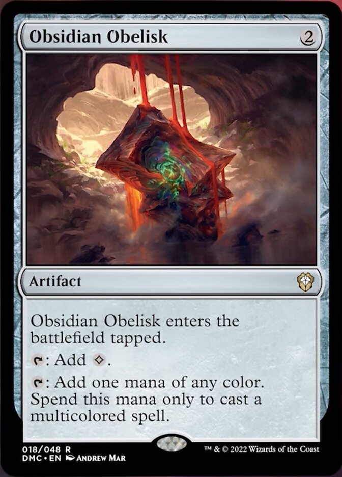 Obsidian Obelisk [Dominaria United Commander] | Good Games North