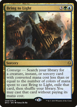 Bring to Light [Battle for Zendikar] | Good Games North