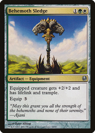 Behemoth Sledge [Duel Decks: Ajani vs. Nicol Bolas] | Good Games North