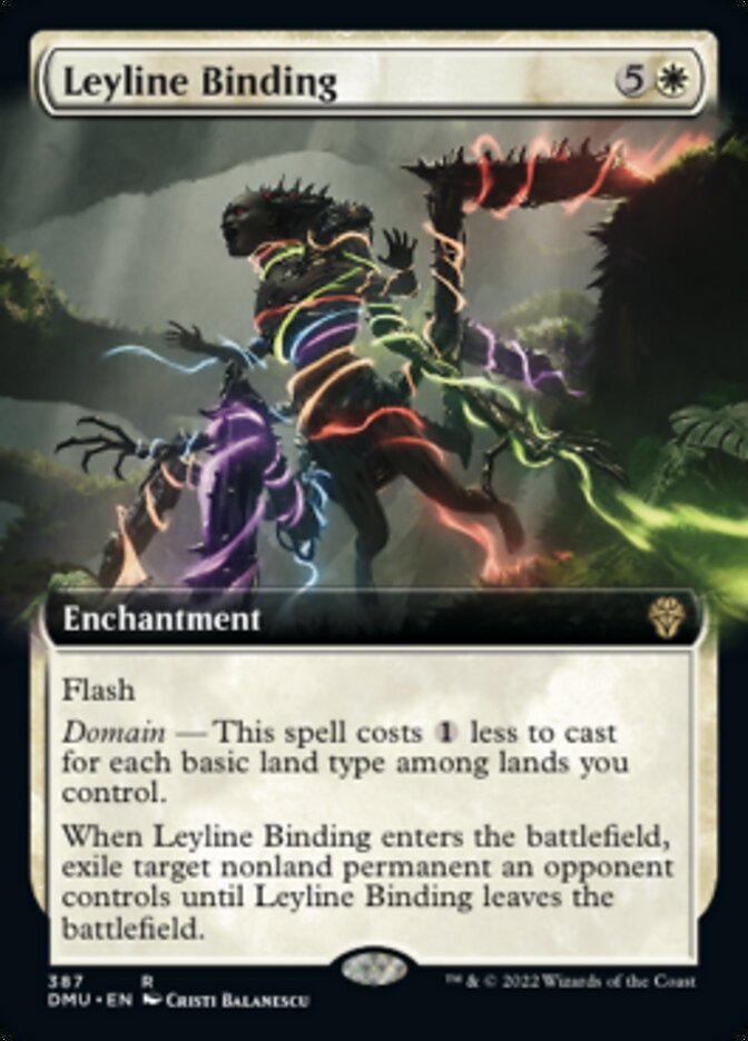 Leyline Binding (Extended Art) [Dominaria United] | Good Games North
