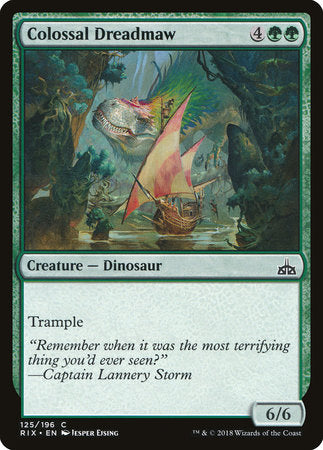Colossal Dreadmaw [Rivals of Ixalan] | Good Games North