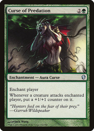 Curse of Predation [Commander 2013] | Good Games North