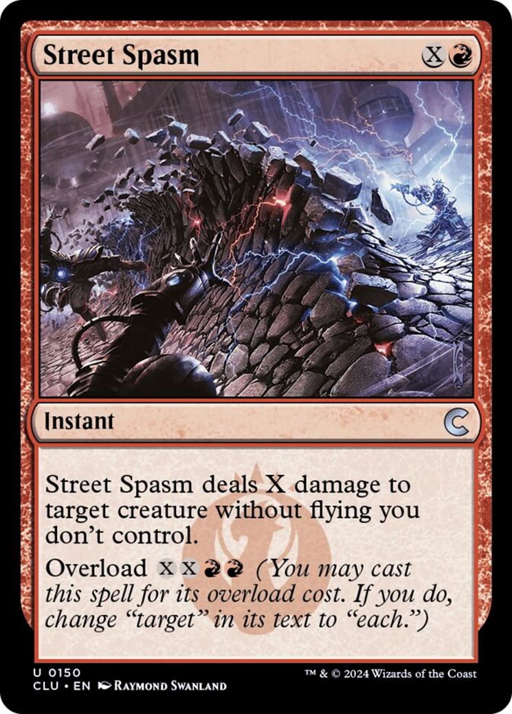 Street Spasm [Ravnica: Clue Edition] | Good Games North