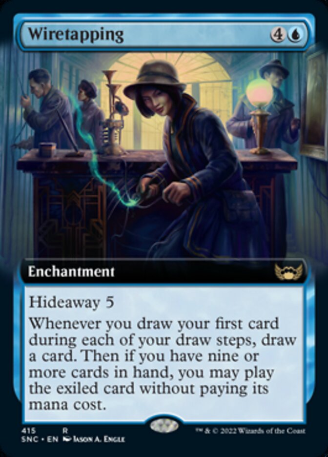 Wiretapping (Extended Art) [Streets of New Capenna] | Good Games North