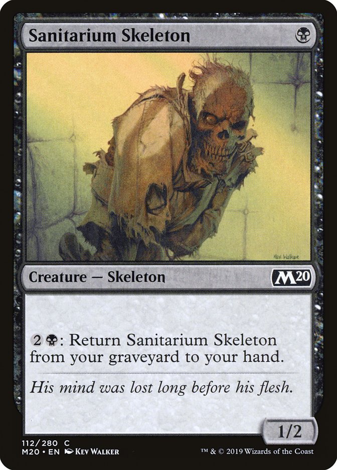 Sanitarium Skeleton [Core Set 2020] | Good Games North
