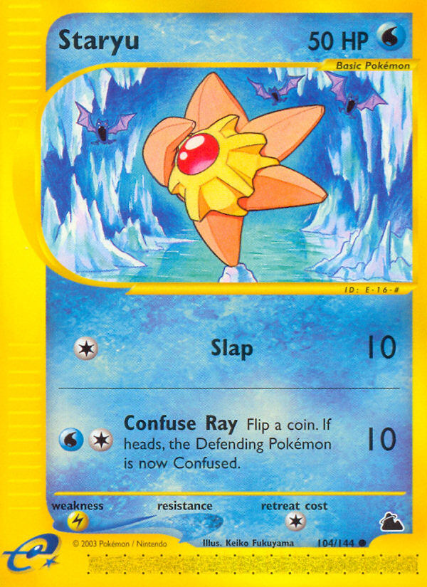 Staryu (104/144) [Skyridge] | Good Games North
