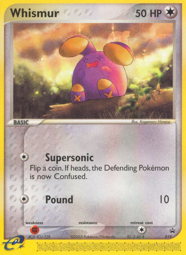 Whismur (019) [Nintendo: Black Star Promos] | Good Games North