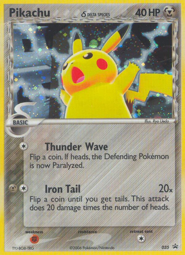 Pikachu (035) (Delta Species) [Nintendo: Black Star Promos] | Good Games North