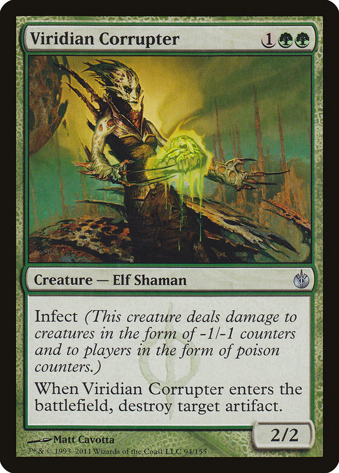 Viridian Corrupter [Mirrodin Besieged] | Good Games North