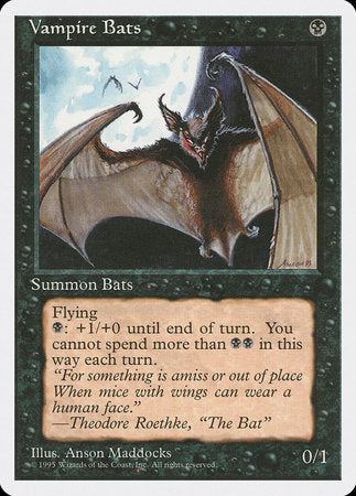 Vampire Bats [Fourth Edition] | Good Games North