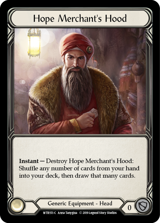 Hope Merchant's Hood [WTR151-C] Alpha Print Cold Foil | Good Games North