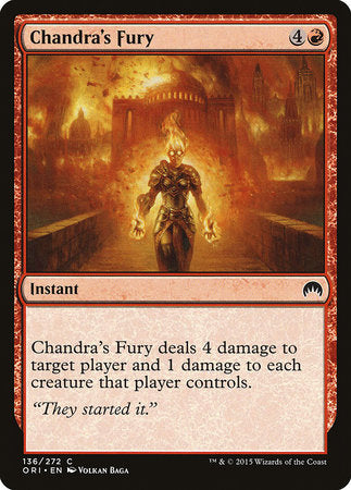 Chandra's Fury [Magic Origins] | Good Games North